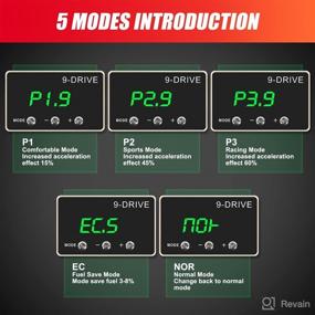 img 1 attached to 🏎️ Electronic Racing Accelerator Throttle Response Controller - 9 Drive Modes Compatible with Chevy Silverado 1500 2500HD 3500HD, Suburban, GMC Yukon XL, Sierra 1500 2500HD 3500HD, Hummer H2, Land Rover Defender