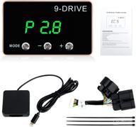 🏎️ electronic racing accelerator throttle response controller - 9 drive modes compatible with chevy silverado 1500 2500hd 3500hd, suburban, gmc yukon xl, sierra 1500 2500hd 3500hd, hummer h2, land rover defender logo