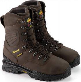 img 4 attached to Men'S Thorogood Infinity FD Series 9-Inch Waterproof Hunting And Hiking Boots With Full-Grain Leather, 400G Insulation, And Anti-Fatigue Traction Outsole