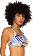 sunsets bralette underwire 34f 32g: stylish and supportive swimwear for women's clothing in swimsuits & cover ups logo