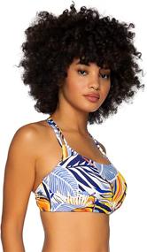 img 4 attached to Sunsets Bralette Underwire 34F 32G: Stylish and Supportive Swimwear for Women's Clothing in Swimsuits & Cover Ups