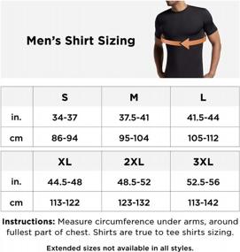 img 1 attached to 👕 Tommie Copper V Neck Compression Sleeve for Men's Clothing