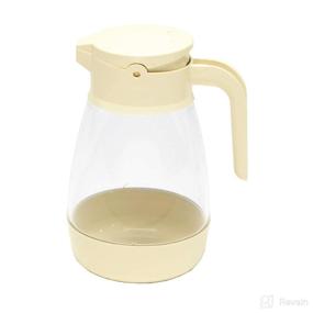 img 4 attached to 🍯 16 oz Almond/Clear Syrup Dispenser by Service Ideas - SY916AL