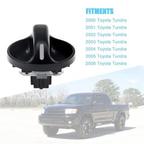 img 3 attached to 🔴 RDBS AC Climate Control Knob - Toyota Tundra 2000-2006 Compatible Blower/Temperature/Air Flow Switch Knob