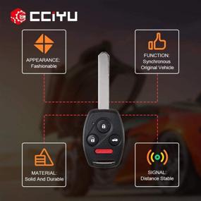 img 1 attached to Cciyu Replacement Ignition Keyless OUCG8D 380H