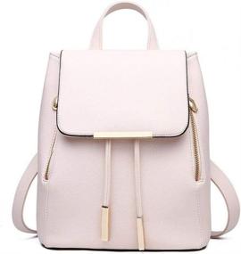 img 1 attached to WINK KANGAROO Shoulder Rucksack Backpack Women's Handbags & Wallets : Fashion Backpacks