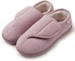 garatia women's memory foam diabetic slippers furry no-slip arthritis edema house shoes 1 logo