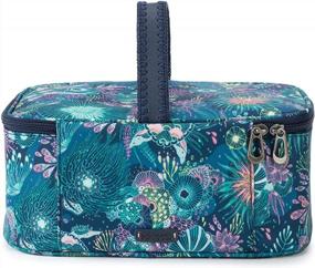 img 1 attached to Sakroots Women'S 2-In-1 Go Set In Royal Blue Seascape With Bonus Cosmetic Case And Pouch