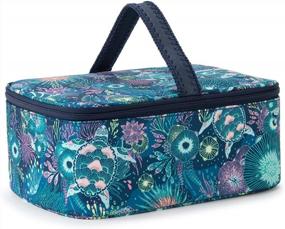 img 3 attached to Sakroots Women'S 2-In-1 Go Set In Royal Blue Seascape With Bonus Cosmetic Case And Pouch