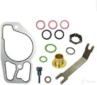 🚀 high pressure oil pump kit upgrade for 1994.5-2003 ford powerstroke diesel engine 7.3l f250-f550, e250-e450, excursion - complete replacement pack (14 set) with base gasket - hpop full replacement logo