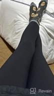 img 1 attached to Petite High Waisted Fleece-Lined Leggings With Pockets - Thermal Winter Pants For Women'S Yoga And Running review by Crystal Spicer