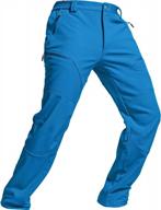 оставайтесь в тепле и сухости во время приключений на свежем воздухе с мужскими водонепроницаемыми брюками-карго tsla logo