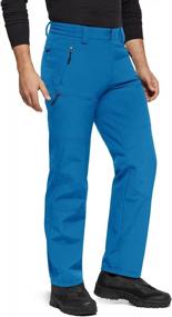 img 2 attached to Stay Warm And Dry On Your Outdoor Adventures With TSLA Men'S Waterproof Cargo Pants