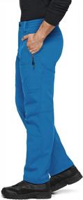 img 1 attached to Оставайтесь в тепле и сухости во время приключений на свежем воздухе с мужскими водонепроницаемыми брюками-карго TSLA
