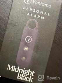 img 5 attached to 🔊 Vantamo Personal Alarm for Women: Extra Loud Double Speakers with Strobe Light & Low Battery Notice - Rechargeable Safety Alarm Keychain in Deep Lavender