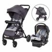travel in comfort with the passport bassinet travel system featuring ez-lift™ plus logo