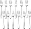 lianyu 12-piece kids utensils fork set for home and preschools: safe, durable, and dishwasher-friendly flatware for ages 2-10 logo