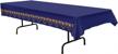 add a touch of royalty with beistle's 54x108 inch medieval table cover logo