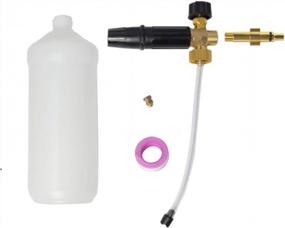 img 2 attached to Effortlessly Remove Grime & Dirt: BearForce Foam Cannon With Adapter & Nozzle For Electric Power Washer