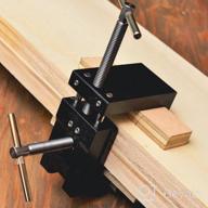 img 1 attached to Effortlessly Install Cabinets With Neitra Cabinet Installation Clamps - 2022 Upgrade, Durable All Metal, Flexible Drill Hole Guide Design, Easy Face Frame Installation - Black, 2-Pack review by Matt Norwood