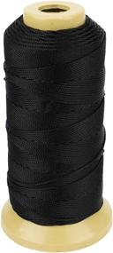 img 4 attached to 656 Feet Twisted Nylon Line Twine String Cord For Gardening Marking DIY Projects Crafting Masonry (Black