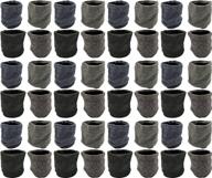 48 упаковок термоутеплителей для шеи с подкладкой из флиса - объемные зимние гетры для максимального тепла и комфорта (унисекс) логотип