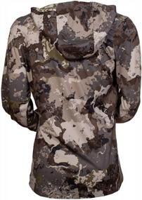 img 3 attached to Women'S Prois Solas Cumbre Camo Hoodie: Ultra-Light UPF 50, Wicking Hunting Apparel