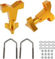 🚙 enhance your off-road adventures with yeshma high-lift jack tube mount 1-2.5" (gold) for tube bumpers, bull bars, roll cages, and roof racks logo