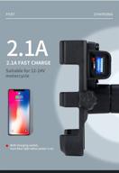 🚲 versatta bike phone mount - adjustable handlebar motorcycle phone mount with charging feature for electric, mountain, scooter, and dirt bikes - bike phone holder compatible with iphone & android cellphones логотип