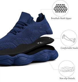 img 2 attached to 👟 Women's Athletic Fashion Sneakers: Feethit Walking Lightweight Shoes