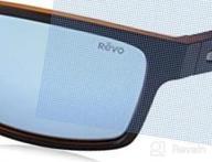 img 1 attached to Revo Sunglasses Crawler: Performance Wrap Frame With Polarized Blue Water Lens, Matte Black Tortoise Design review by Maria Noble