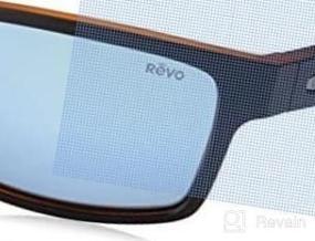 img 5 attached to Солнцезащитные очки Revo Crawler: функциональная оправа с поляризованными линзами синего цвета, дизайн матовой черной черепахи