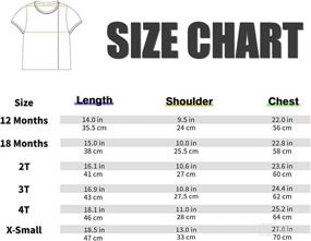 img 1 attached to 👶 A&amp;J DESIGN Baby &amp; Toddler Heavyweight Cotton Short Sleeve T-Shirts: Premium Quality for Your Little Ones