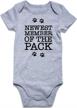 unicomidea short sleeve letter printed infant jumpsuit - funny baby onesie for boys and girls, suitable for 0-12 months logo