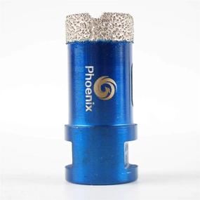 img 4 attached to Raizi Diamond Core Drill Bits 1 Inch Vacuum Brazed Hole Saw 25Mm For Porcelain CeramicTile Marble Brick