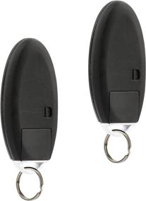 img 1 attached to 🔑 Car Keyless Entry Remote Fob for 2007-2008 Nissan Maxima, 2007-2012 Sentra (CWTWBU735), Set of 2