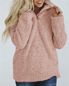 img 3 attached to ZESICA Women's Autumn Sweatshirt Pullover - Coats, Jackets & Vests for Women's Clothing