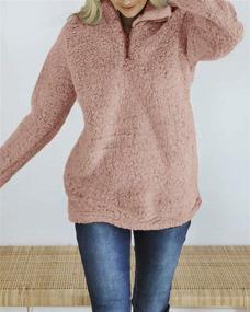 img 2 attached to ZESICA Women's Autumn Sweatshirt Pullover - Coats, Jackets & Vests for Women's Clothing