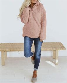 img 1 attached to ZESICA Women's Autumn Sweatshirt Pullover - Coats, Jackets & Vests for Women's Clothing