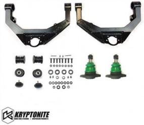 img 4 attached to Kryptonite Upper Control Arm Kit For 2001-2010 Chevy GMC 2500HD 3500HD Pickup