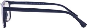 img 1 attached to 👓 Blue Light Blocking Reading Glasses - 3 Pairs in Assorted Colors to Relieve Headaches and Dry Eyes, Strength +1.50