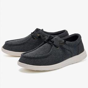 img 1 attached to Breathable And Comfortable Summer Casual Slip-On Shoes For Men By ALEADER