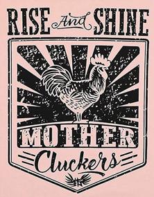 img 1 attached to Rise And Shine Mother Chicken Mom Cute T Shirts Women Letter Print Mama Life Tees Tops Farm Country Casual Tshirt