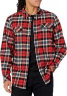 legendary whitetails heather flannel melange logo