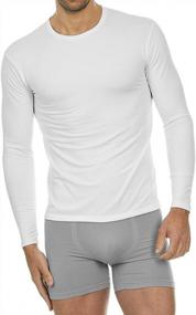 img 4 attached to Stay Warm In Style: Thermajohn'S Long Sleeve Thermal Compression Shirts For Men