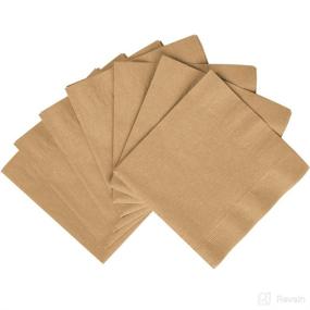 img 1 attached to 2 Ply Gold Beverage Napkins ( Pack Of 100Ct)