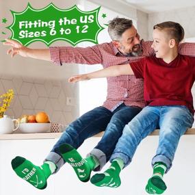 img 1 attached to Make Them Laugh With Funny Novelty Socks - The Perfect Christmas Stocking Stuffer For Men And Women!