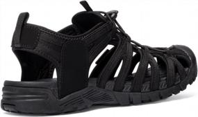 img 3 attached to Experience Unmatched Comfort With Atika Men'S Ares Outdoor Sandals - Perfect For Trail Walking, Hiking, And Summer Sports