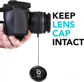 img 3 attached to Never Lose Your Lens Cap Again - Zeikos ZE-LCH1 Lens Cap Holder For DSLR Cameras