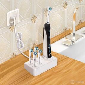 img 2 attached to 🦷 Electric Toothbrush Organizer by IBERLS - Compatible with Oral Care Devices